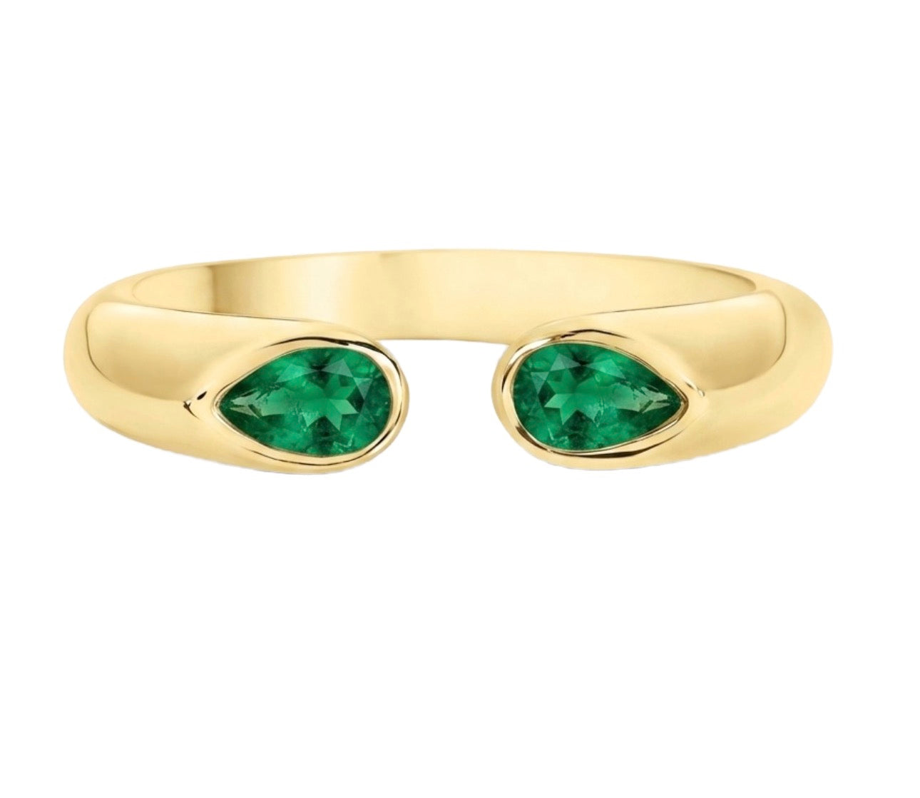 Emerald Stackable Ring