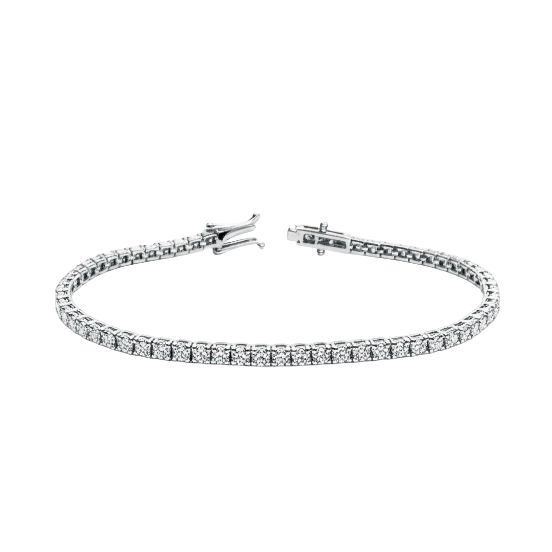 72-Stone Diamond Tennis Bracelet