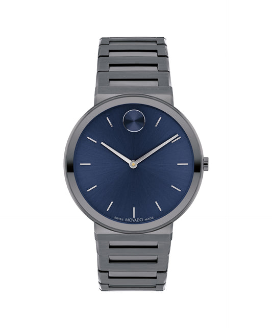 40mm Bold Horizon with Blue Dial