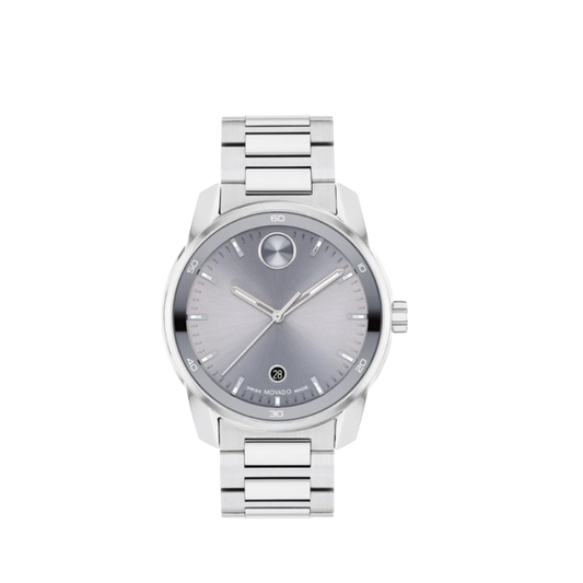42mm Bold Verso Watch with Grey Dial