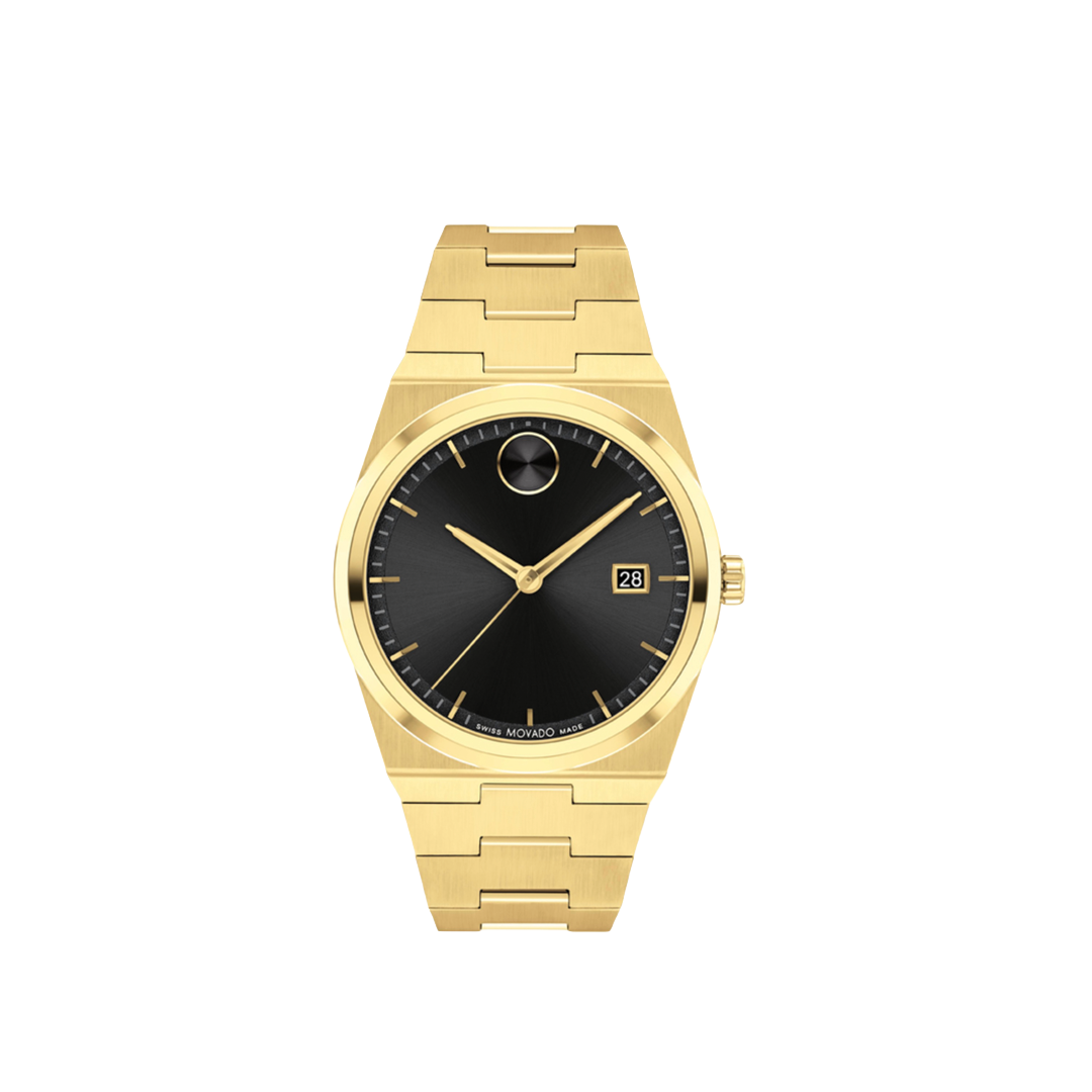 40mm Bold Quest Watch with Black Dial