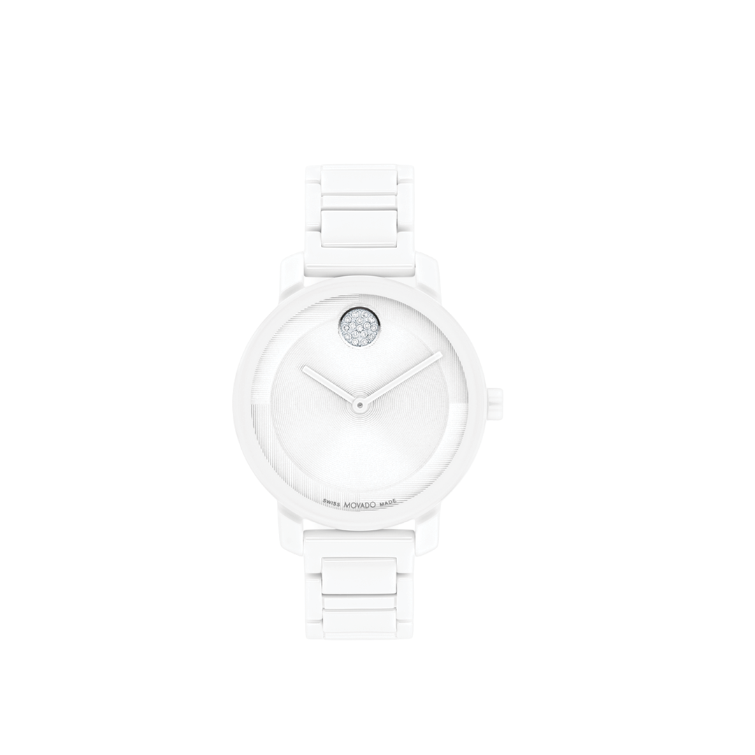 34mm Bold Evolution 2.0 White Ceramic Watch