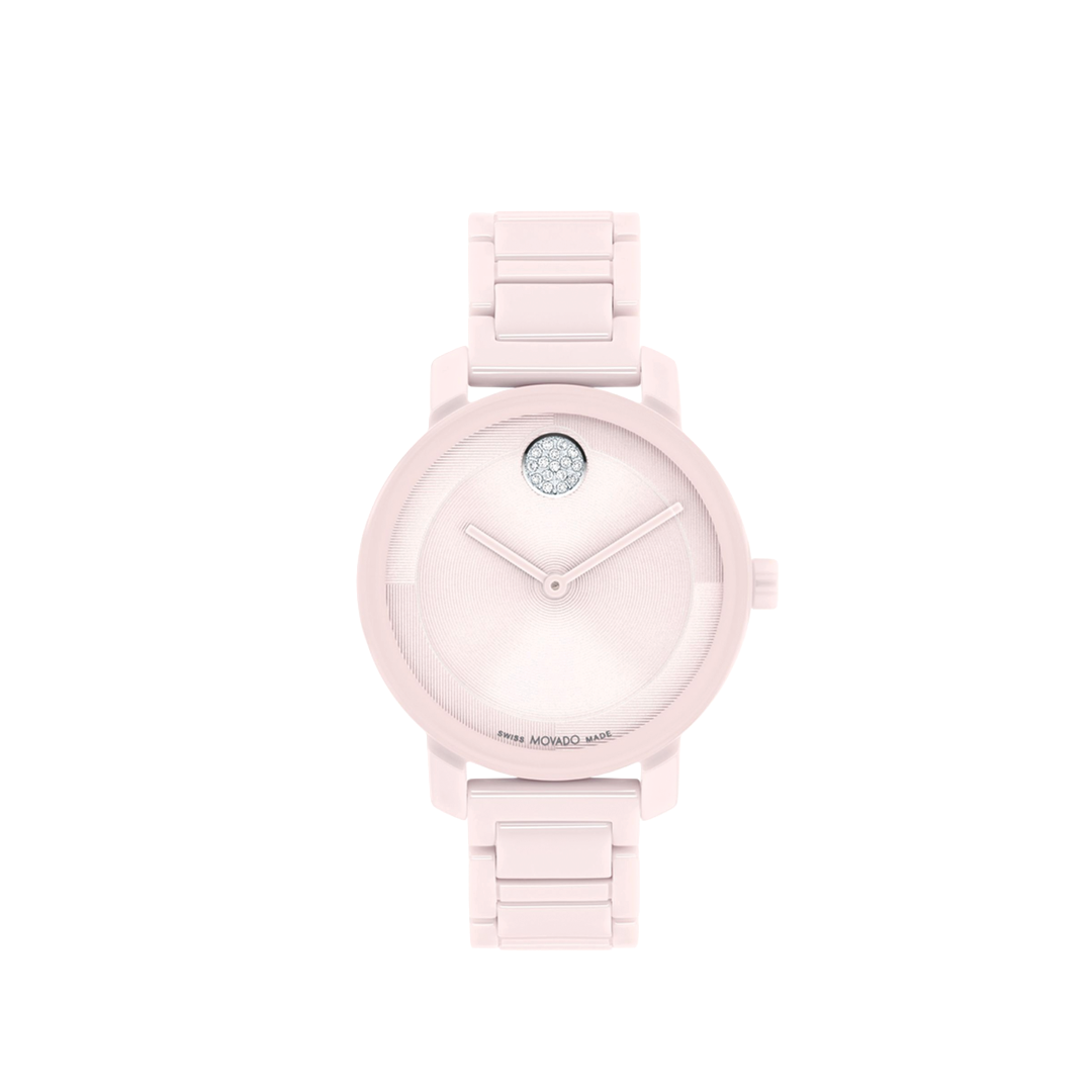 34mm Bold Evolution 2.0 Watch with Pink Dial and Band