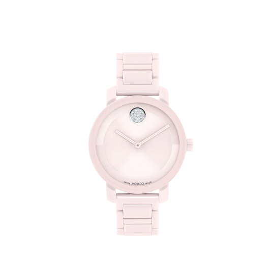 34mm Bold Evolution 2.0 Watch with Pink Dial and Band