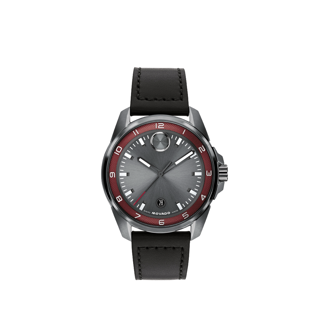 42mm Bold Verso S Watch with Gunmetal Dial