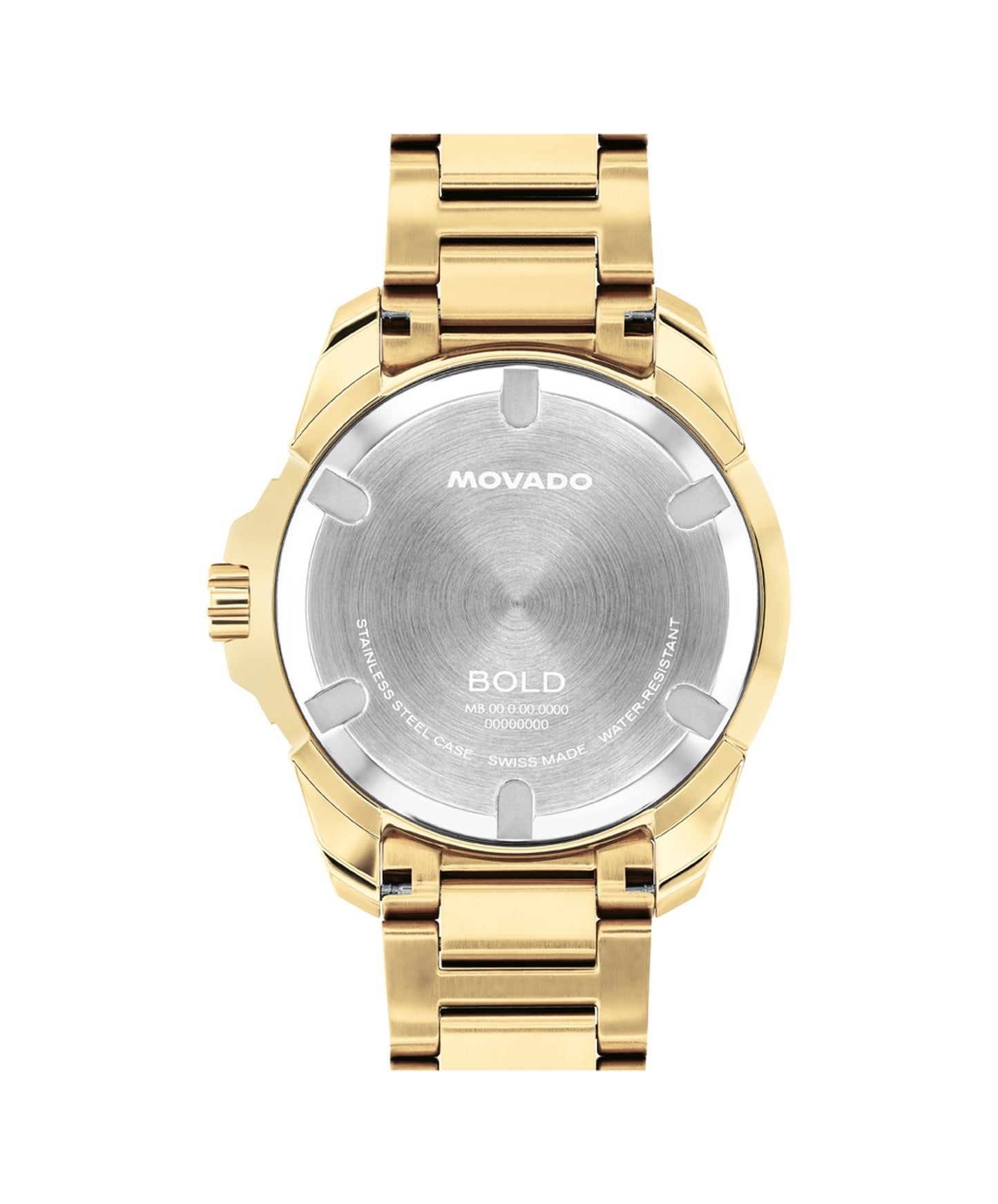 42mm Bold Verso S Watch with Gold Dial