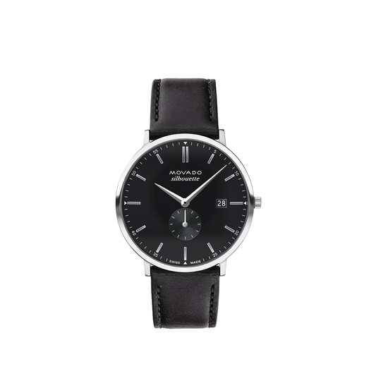 40mm Heritage Silhouette Watch with Black Dial