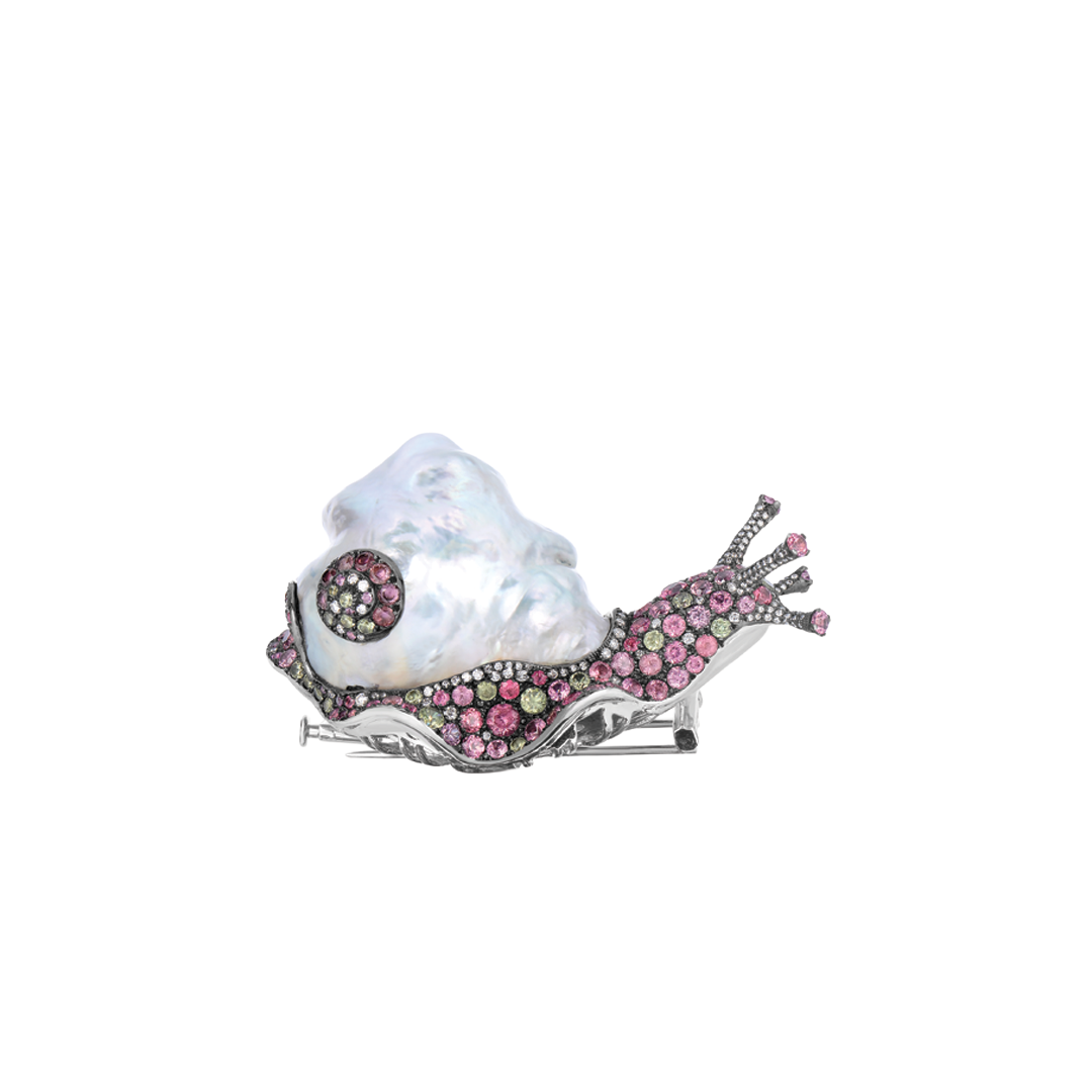 Snail Brooch