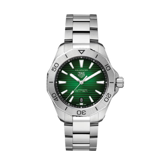 40mm 'Aquaracer' Auto Professional 200 with Deep Green Dial