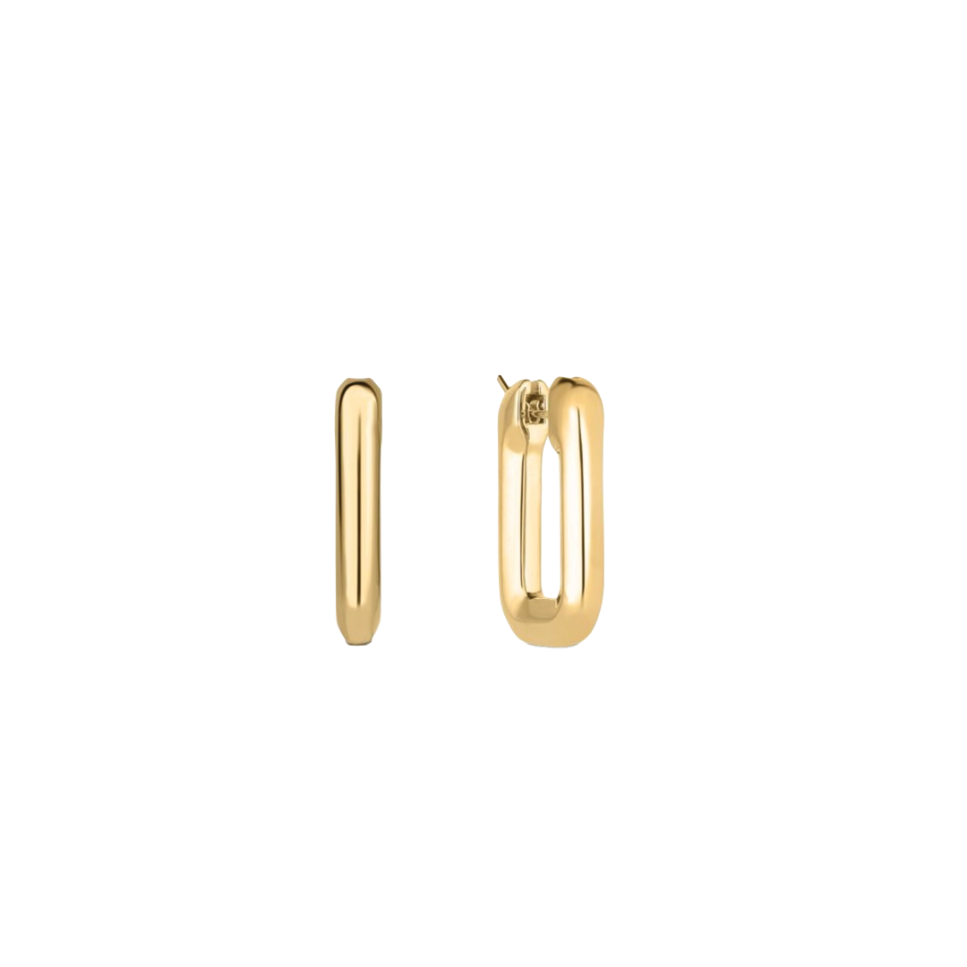 Small Square Hoop Earrings