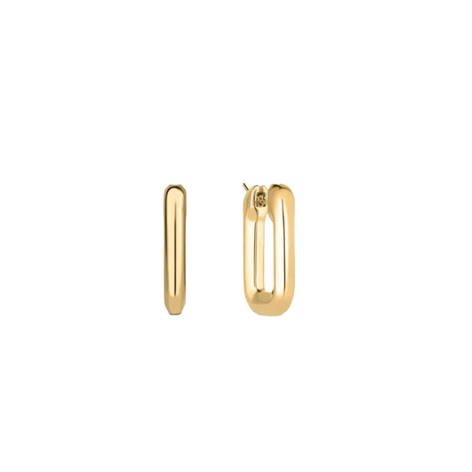 Small Square Hoop Earrings