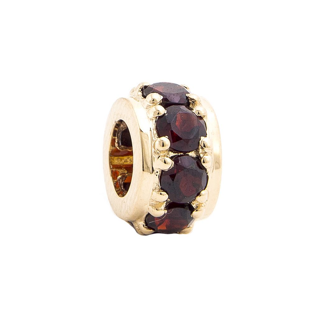 Mother's Rondelles Collection Garnet Rondelle