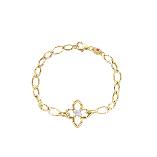 Cialoma Diamond Flower Bracelet