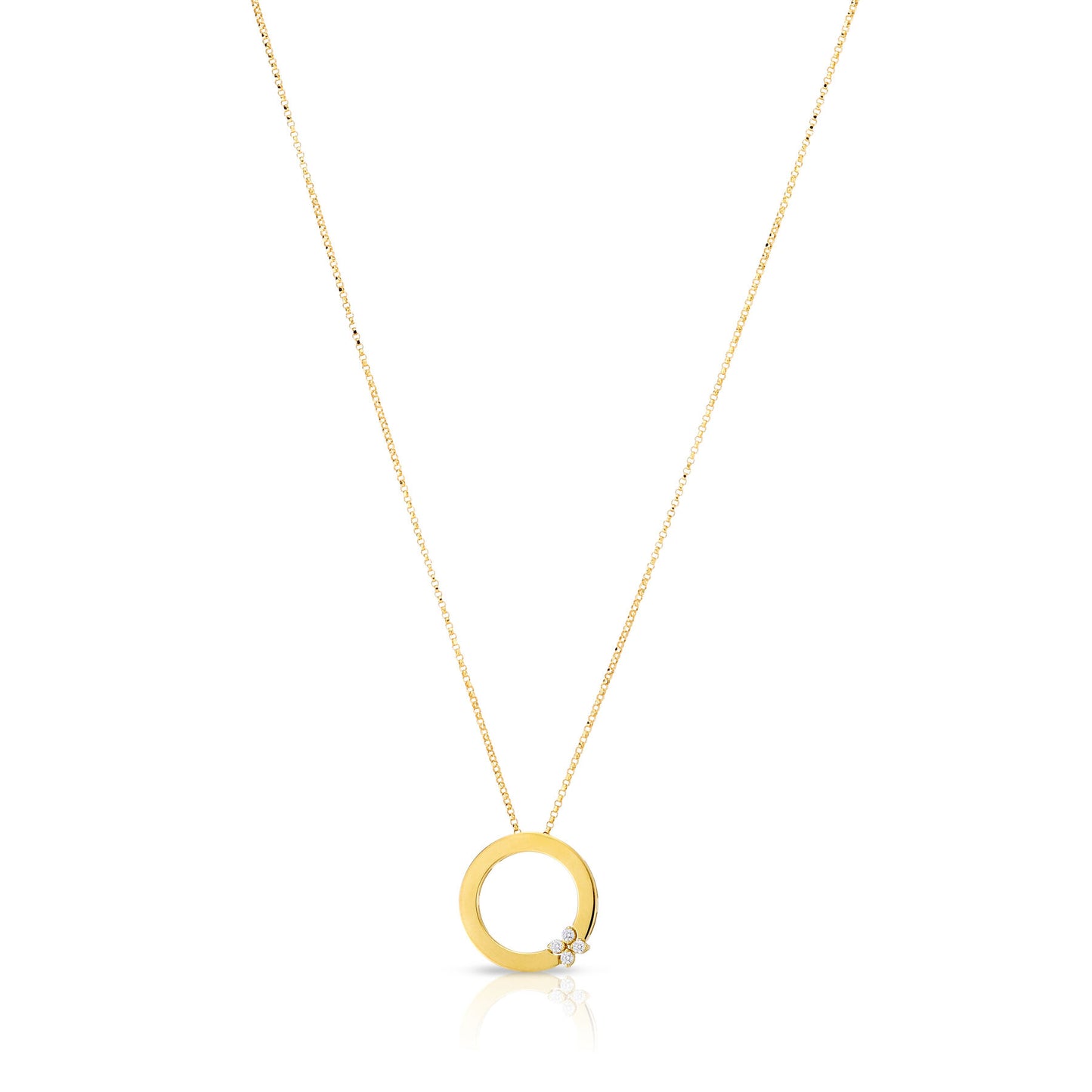 Love in Verona Circle of Life Necklace