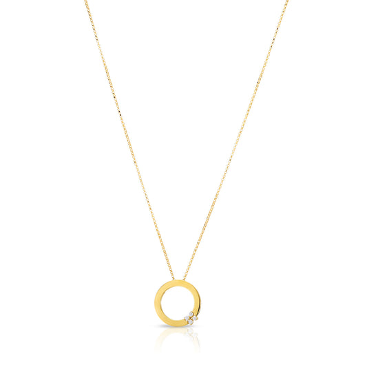 Love in Verona Circle of Life Necklace