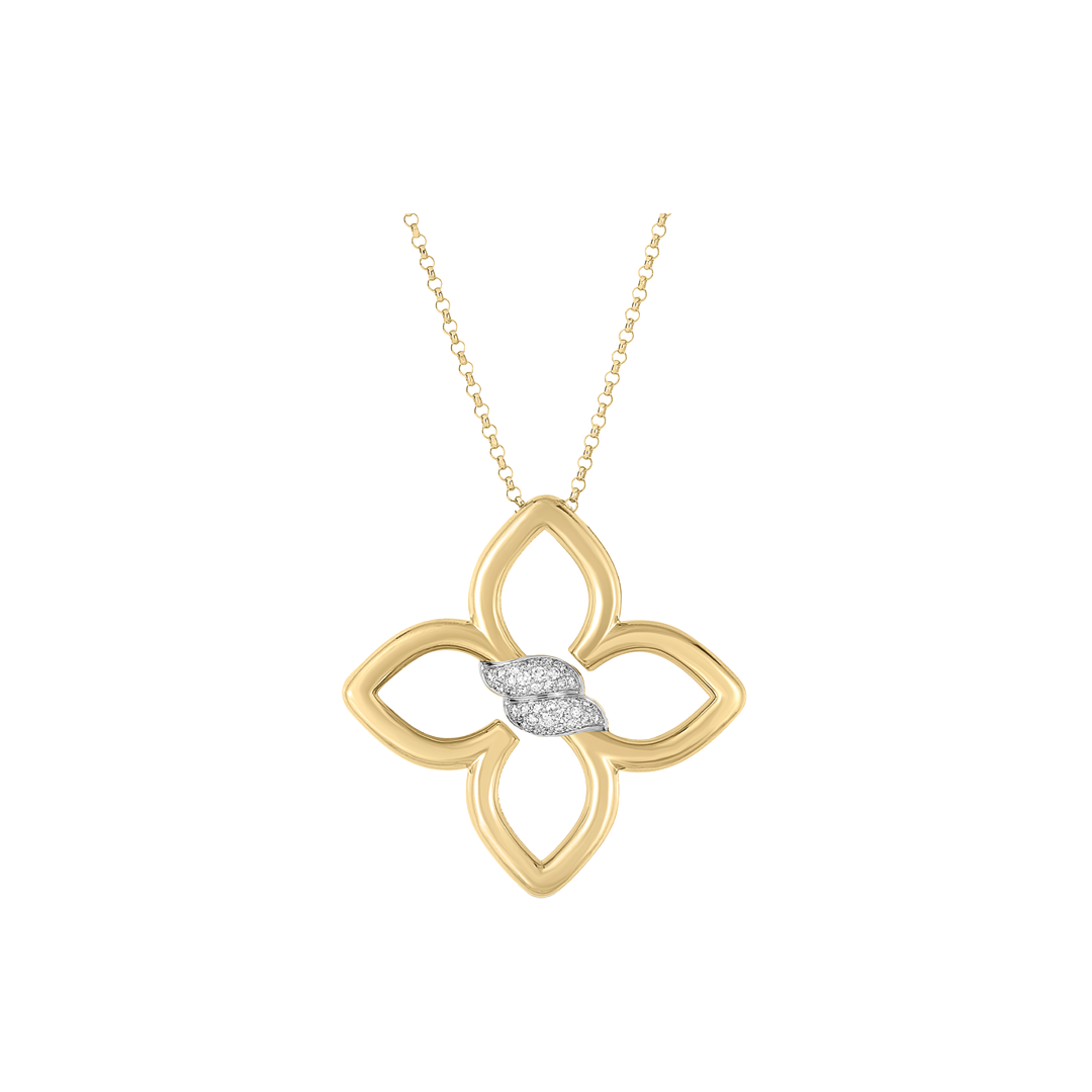 Cialoma Diamond Pendant in Yellow Gold