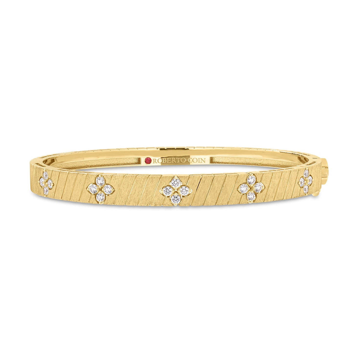 Love in Verona Flower Bracelet with Diamonds