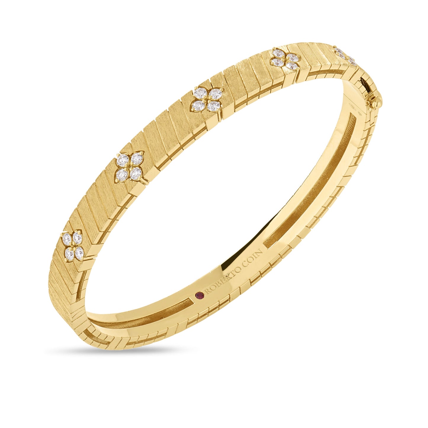 Love in Verona Flower Bracelet with Diamonds