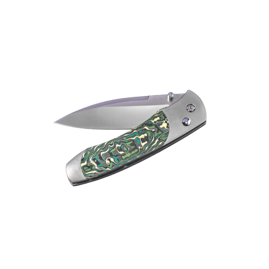 Nocturnal Jade Folding Knife