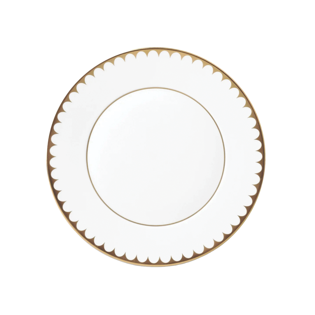 L'Objet Aegean Gold Filet Dessert Plate