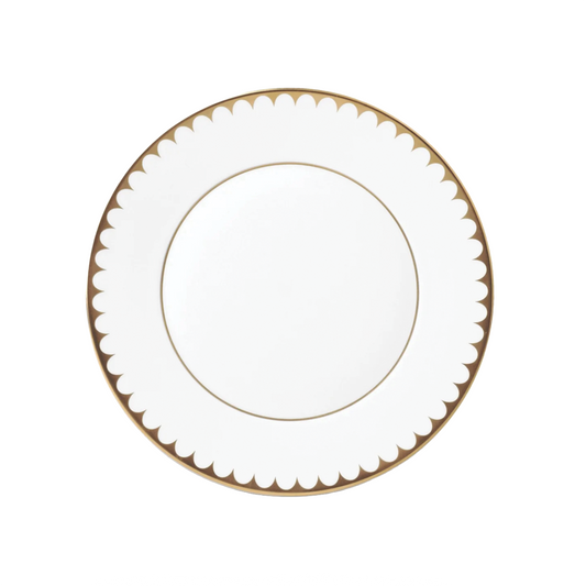 L'Objet Aegean Gold Filet Dessert Plate