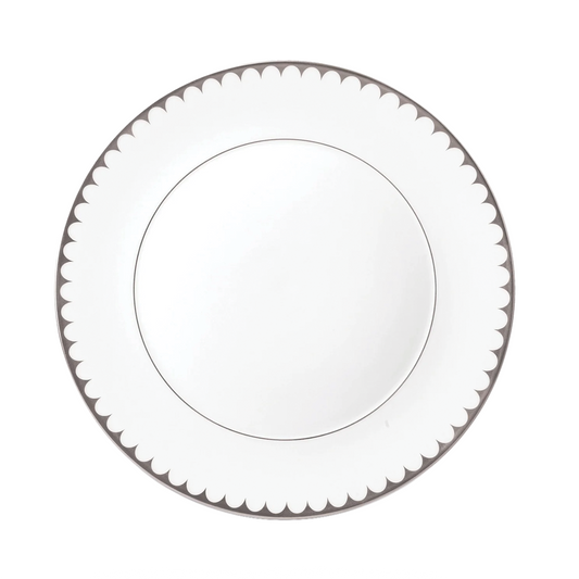 L'Objet Aegean Filet Platinum Dinner Plate