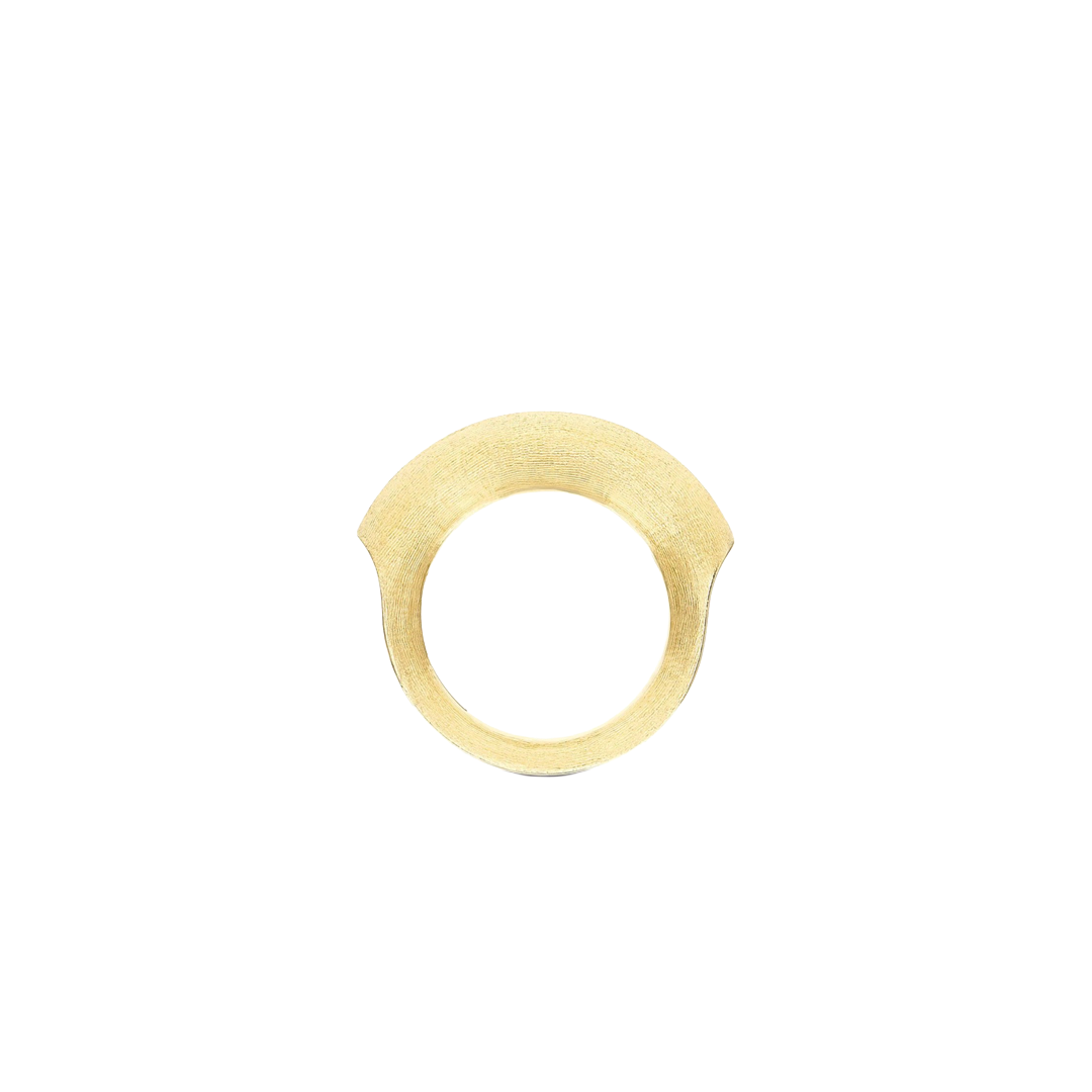 Hand Engraved Libera Aura Gold Ring