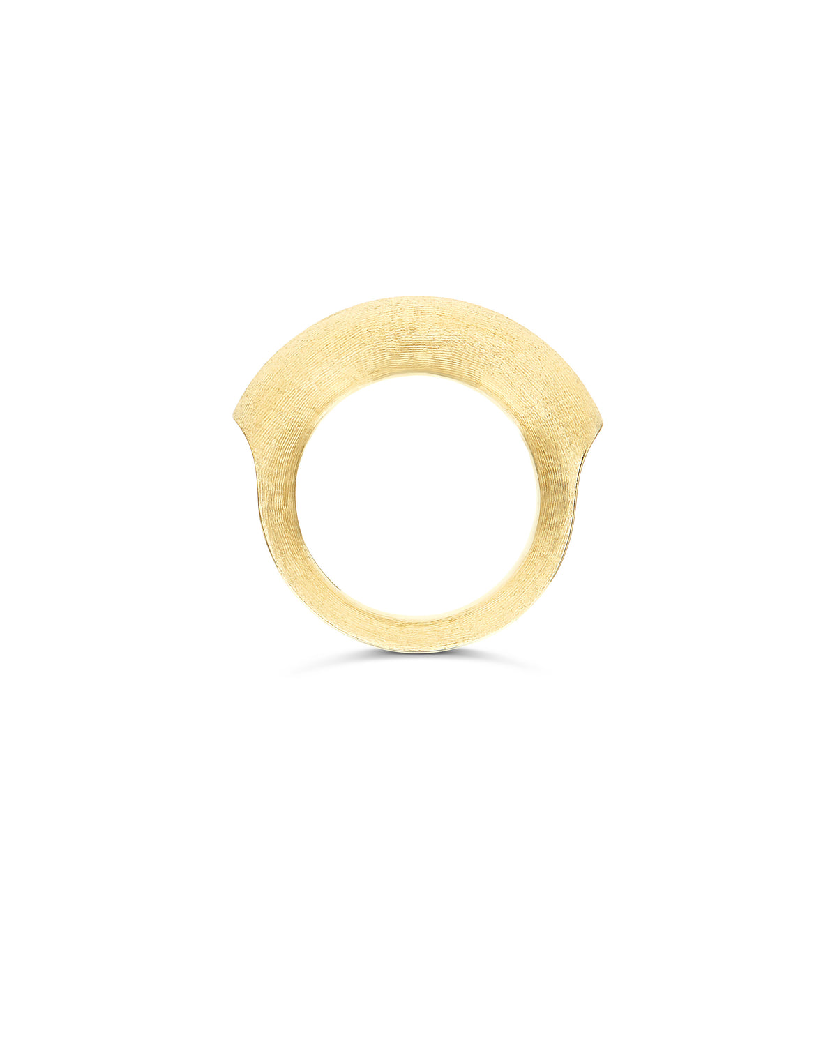 Hand Engraved Libera Aura Gold Ring
