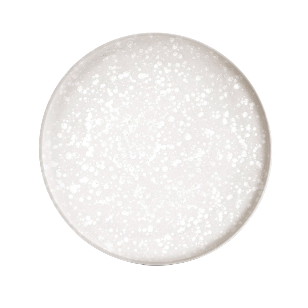 L'Objet Alchimie White Earthenware Dinner Plate