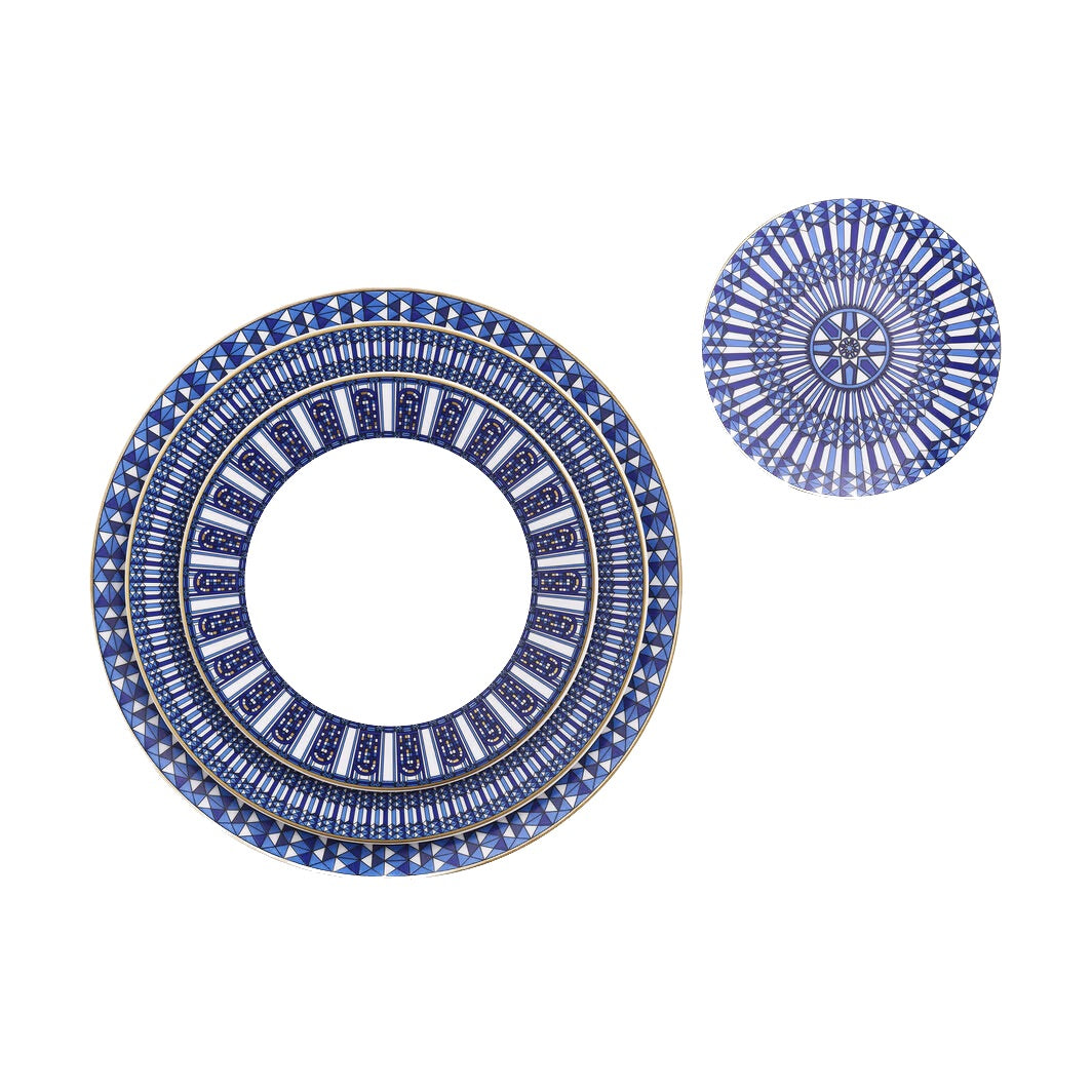 Baccarat Arcadia Blue Bread Plate