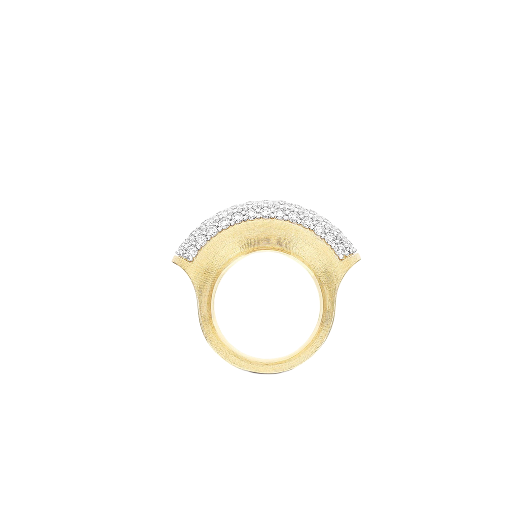 Hand Engraved Libera Diamond Ring