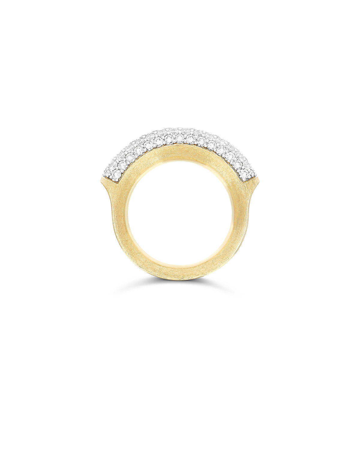 Hand Engraved Libera Diamond Ring
