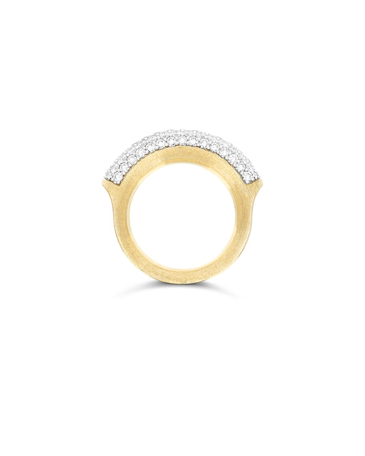 Hand Engraved Libera Diamond Ring
