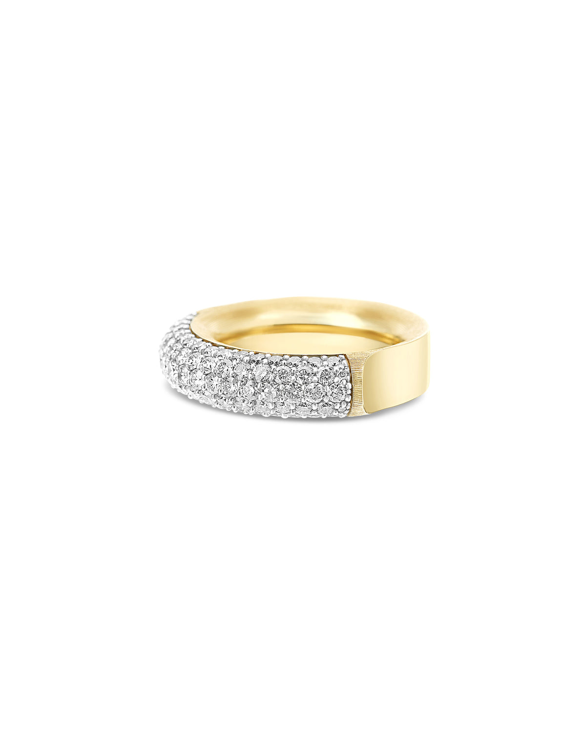 Hand Engraved Libera Diamond Ring