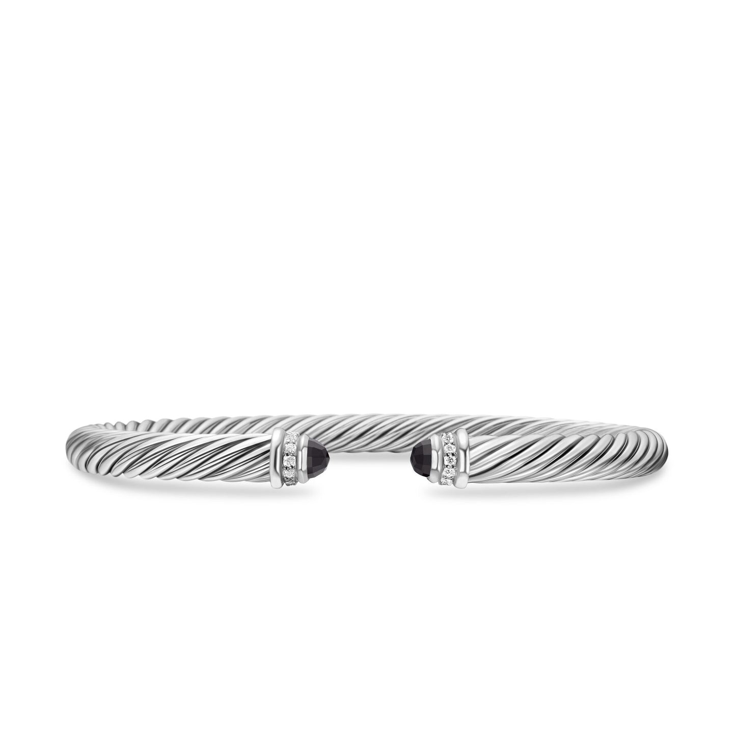 Cable Classics Collection® Bracelet with Black Onyx and Diamonds