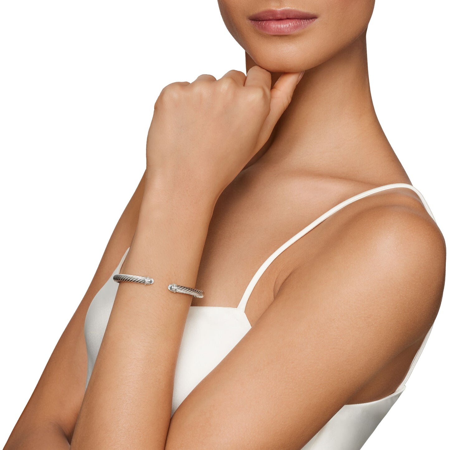 Cable Classics Bracelet with Diamonds