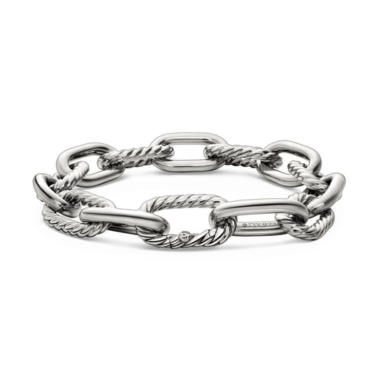 DY Madison® Chain Bracelet in Sterling Silver, 11mm