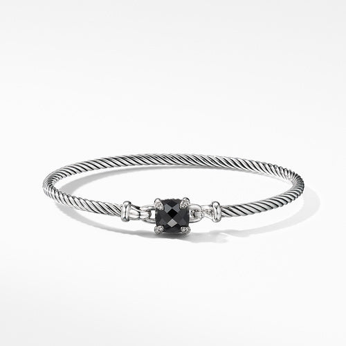 Chatelaine® Bracelet with Black Onyx and Diamonds