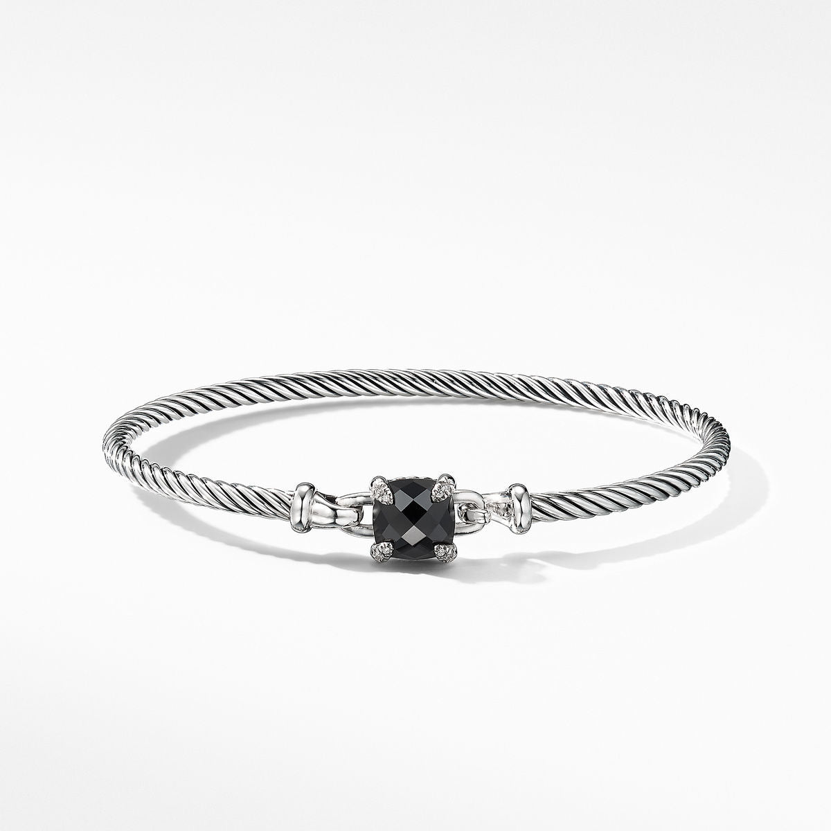 Chatelaine® Bracelet with Black Onyx and Diamonds