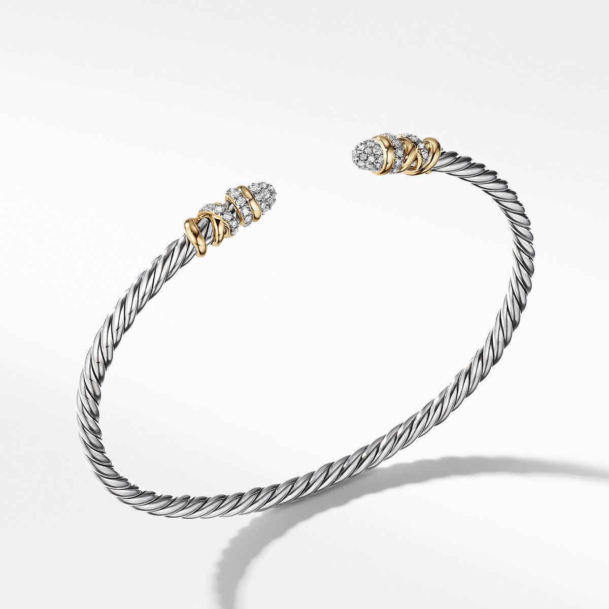 Petite Helena Bracelet with Diamonds and 18K Yellow Gold
