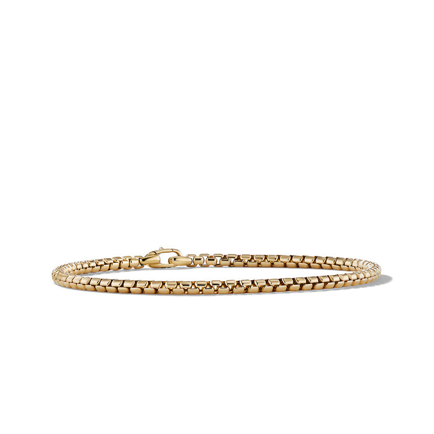 Bel Aire Box Chain Bracelet in 18K Yellow Gold