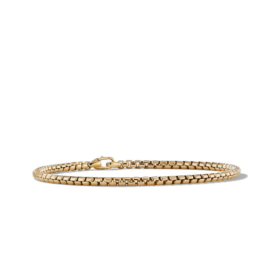 Bel Aire Box Chain Bracelet in 18K Yellow Gold