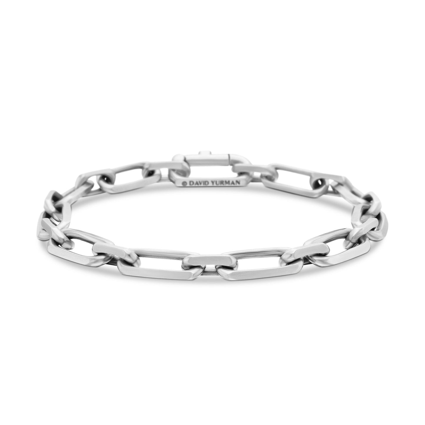 Elongated Open Link Chain Bracelet