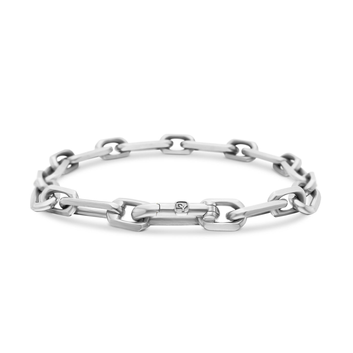 Elongated Open Link Chain Bracelet