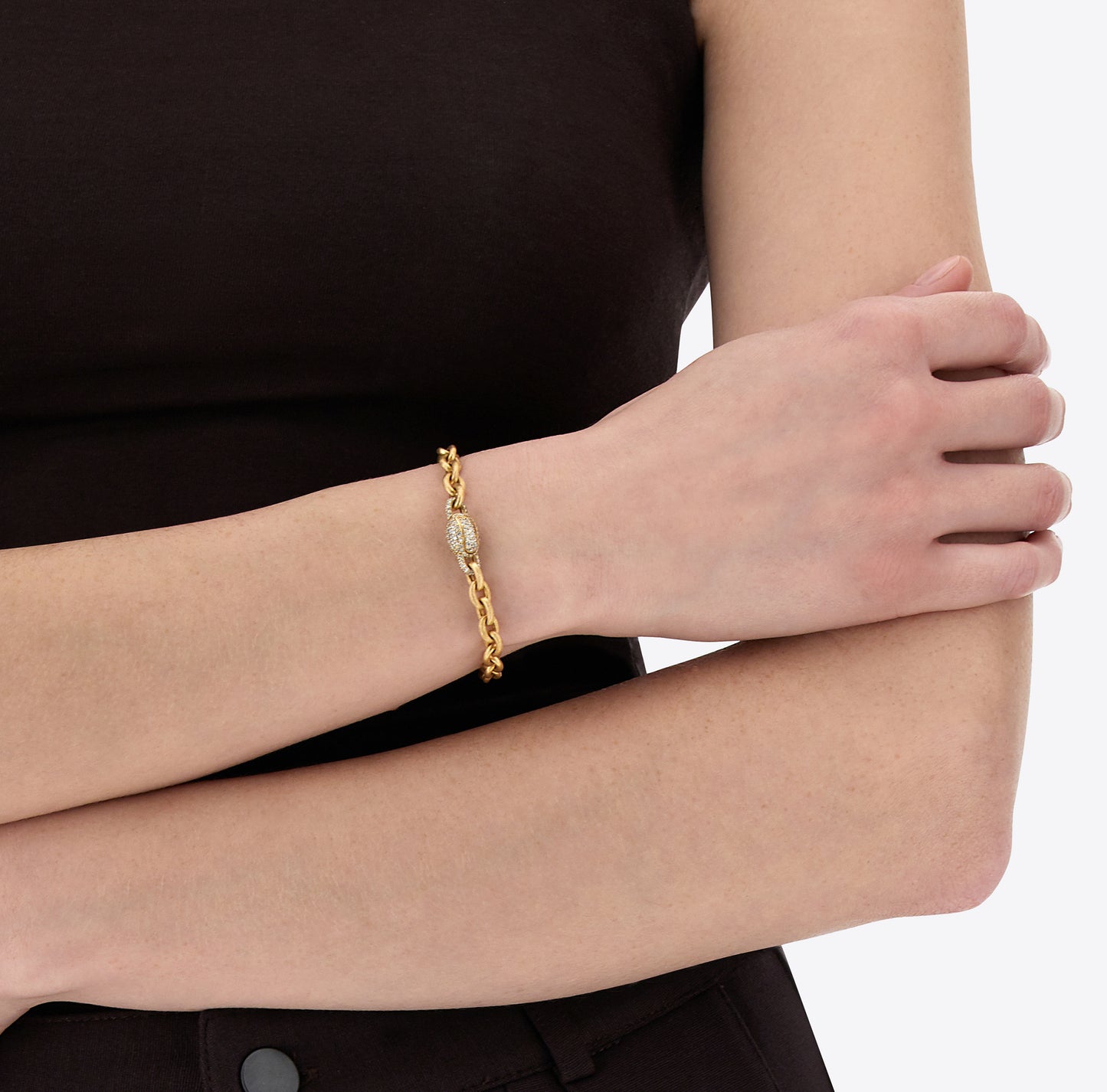 Libera Aura Gold And Diamond Bracelet