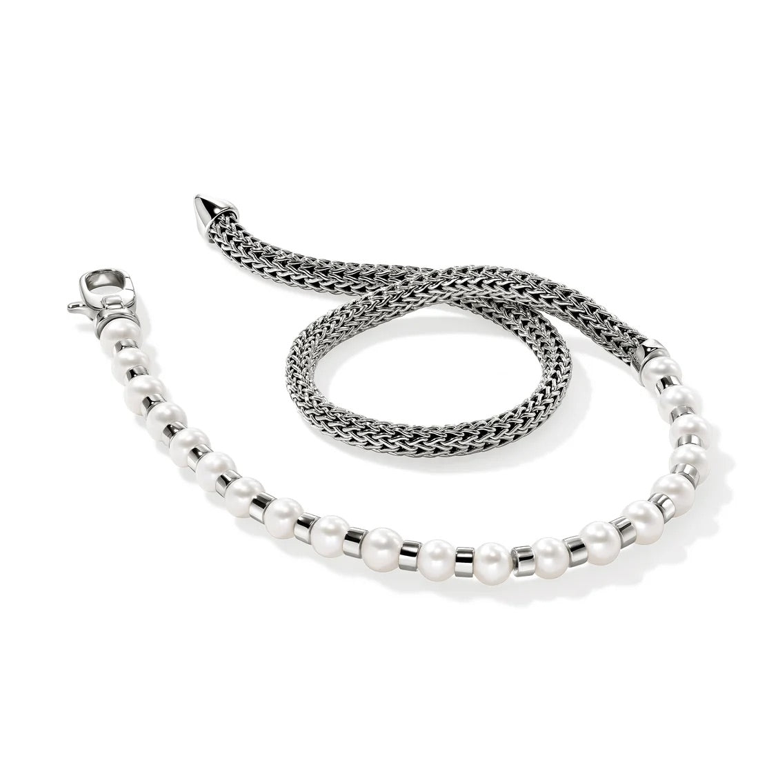 Essentials 5mm Double Wrap Bracelet with Pearls