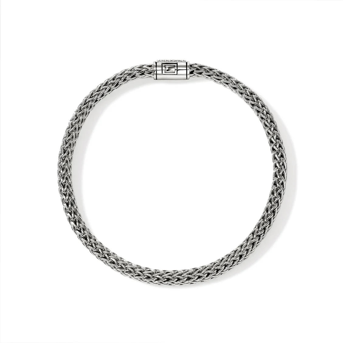 Icon 5mm Chain Bracelet with Pave Diamond Clasp