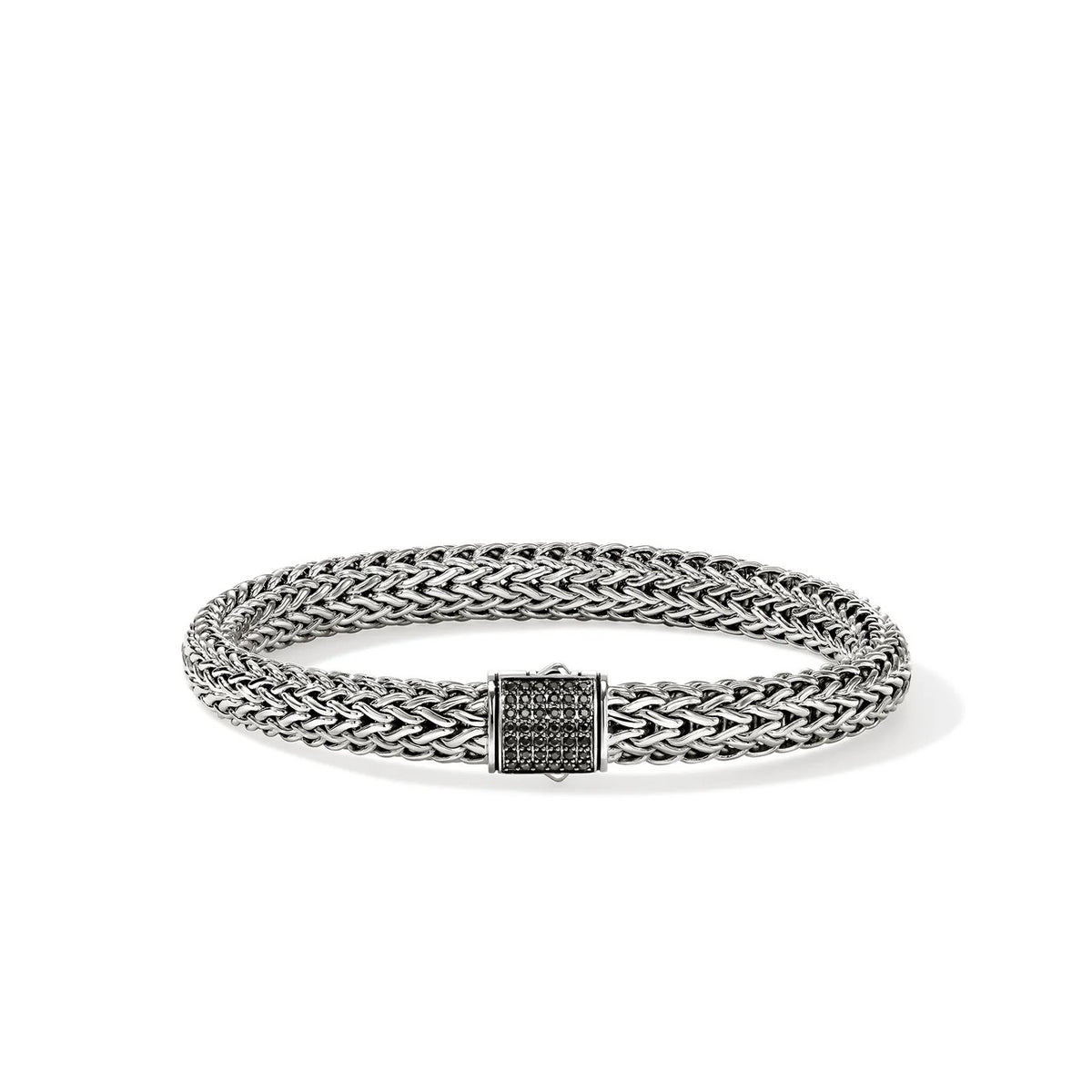 Icon 7.5mm Chain Black Sapphire Bracelet