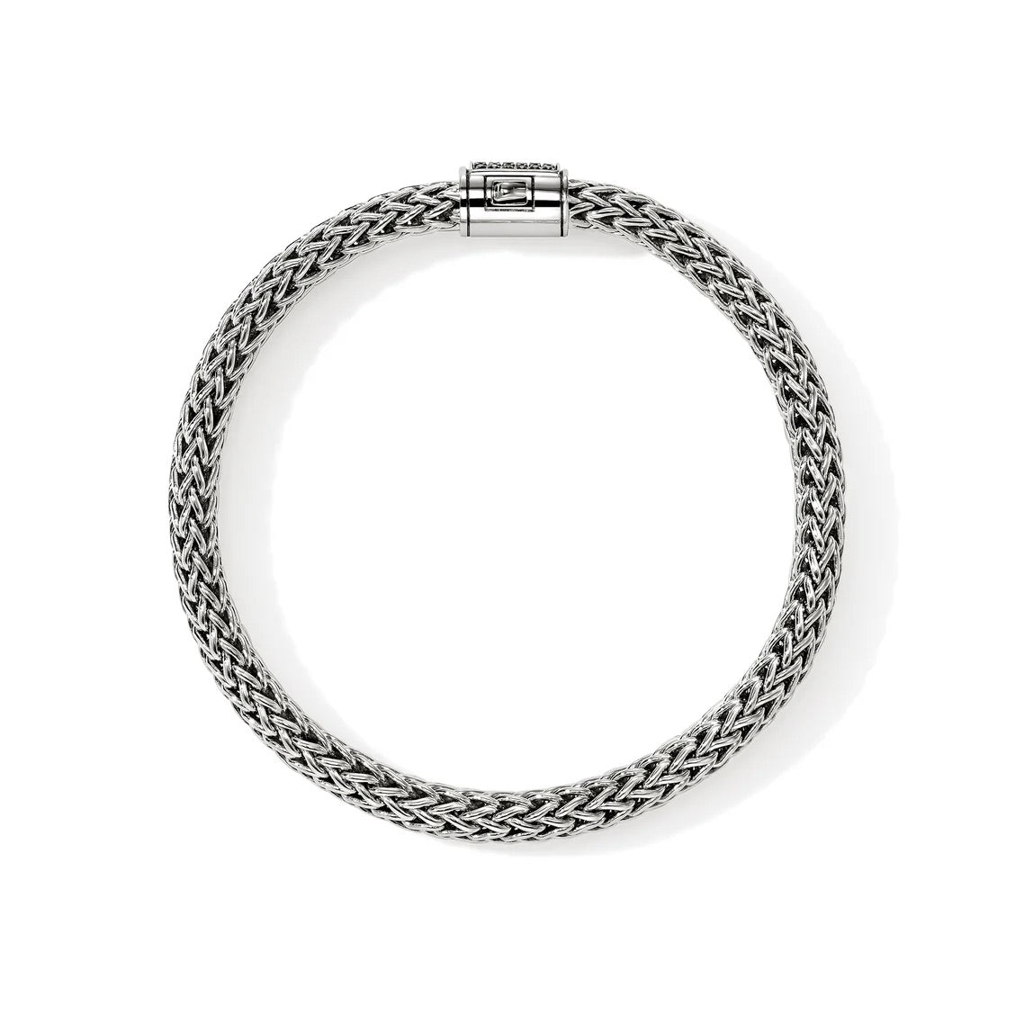 Icon 7.5mm Chain Black Sapphire Bracelet