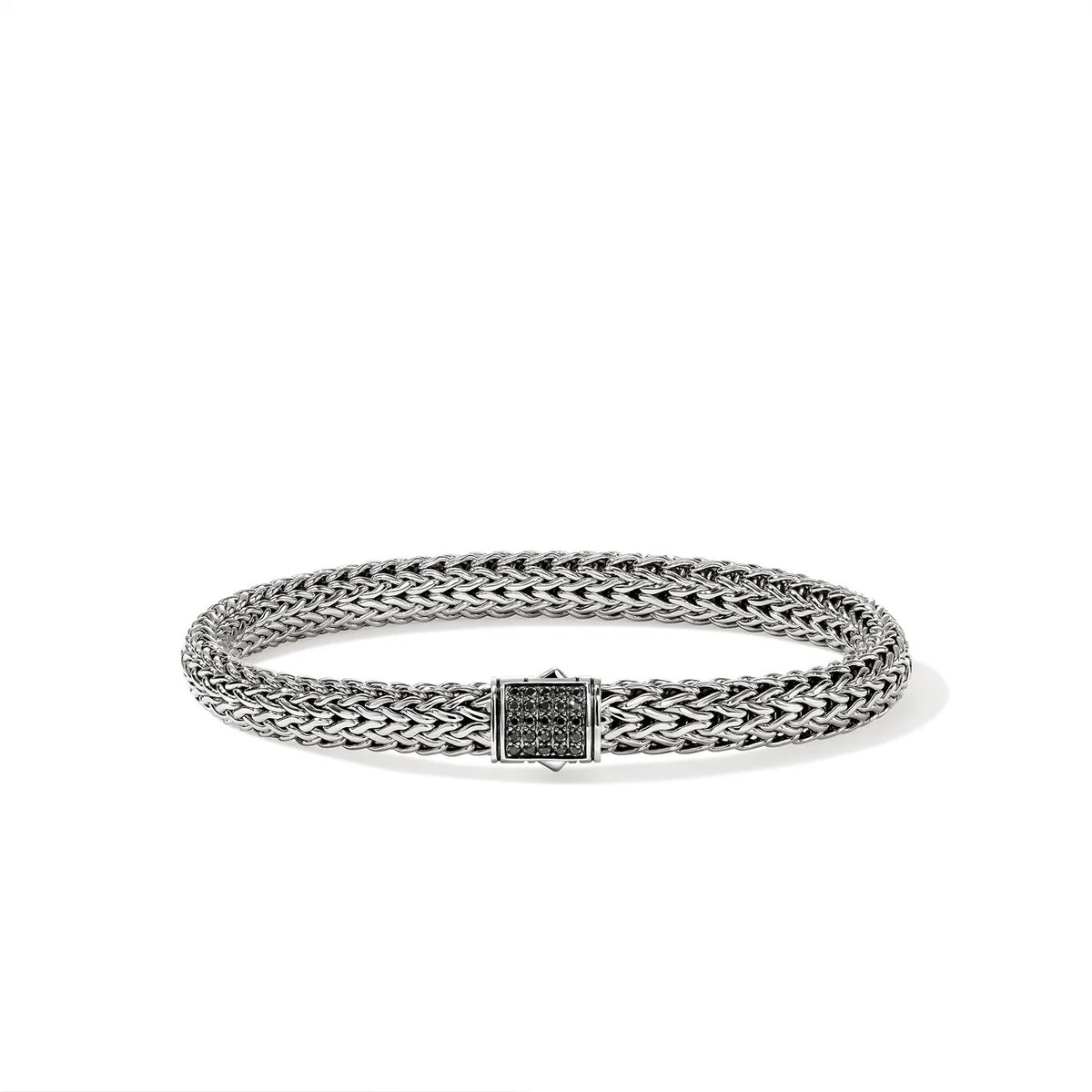 Icon 6.5mm Chain Black Sapphire Bracelet